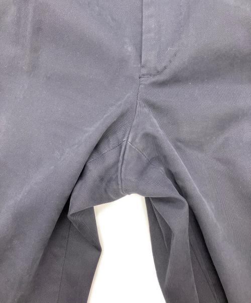 INCOTEX（インコテックス）INCOTEX (インコテックス) SLIM FIT タックパンツ ネイビー サイズ:44の古着・服飾アイテム