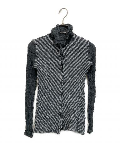 中古・古着通販】me ISSEY MIYAKE (ミーイッセイ ミヤケ) シワ加工長袖