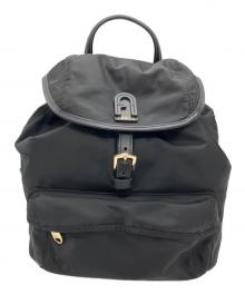 FURLA（フルラ）の古着「CALIPSO S BACKPACK リュック」｜ブラック