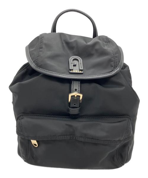 FURLA（フルラ）FURLA (フルラ) CALIPSO S BACKPACK リュック ブラックの古着・服飾アイテム
