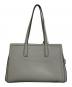 MICHAEL KORS (マイケルコース) LAILA ペプルレザートート ミディアム バッグ グレー：8000円