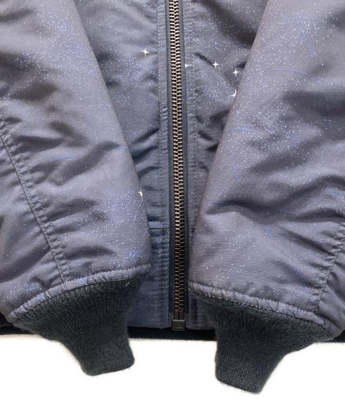 AVIREX（アヴィレックス）AVIREX (アヴィレックス) MA-1 SPACE COMMAND フライトジャケット ネイビー サイズ:XLの古着・服飾アイテム