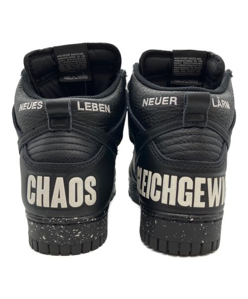 NIKE（ナイキ）NIKE (ナイキ) UNDERCOVER (アンダーカバー) Dunk High Chaos ブラック サイズ:25の古着・服飾アイテム