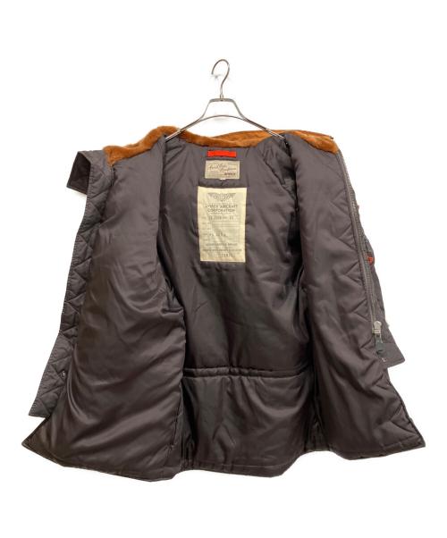 AVIREX（アヴィレックス）AVIREX (アヴィレックス) N-3B カスタム フライトジャケット ブラウン サイズ:2XLの古着・服飾アイテム