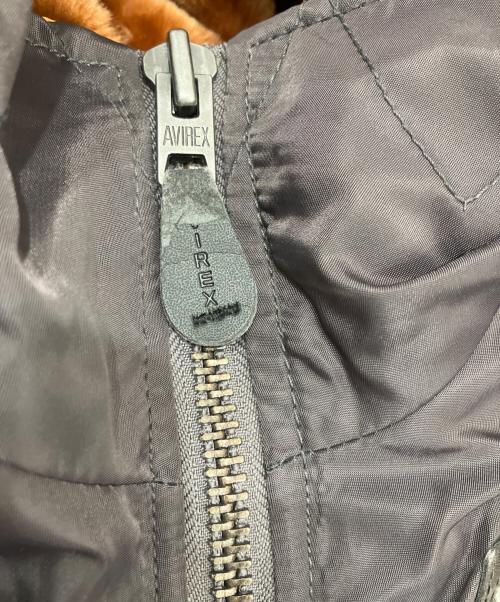 AVIREX（アヴィレックス）AVIREX (アヴィレックス) N-3B カスタム フライトジャケット ブラウン サイズ:2XLの古着・服飾アイテム