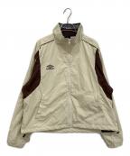 FREAK'S STORE×UMBROフリークスストア×アンブロ）の古着「26SS 別注 Nylon Track Jacket」｜ベージュ