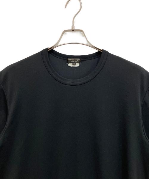 COMME des GARCONS（コムデギャルソン）COMME des GARCONS (コムデギャルソン) デザイン ロングTシャツ ブラック サイズ:Ｍの古着・服飾アイテム