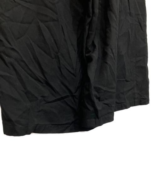 B Yohji Yamamoto（ビーヨウジヤマモト）B Yohji Yamamoto (ビーヨウジヤマモト) コットンレーヨン ワイドパンツ ブラック サイズ:1の古着・服飾アイテム