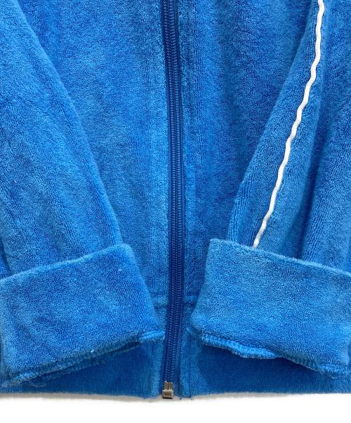 CRANK（クランク）CRANK (クランク) LOGO TERRY ZIP UP トラックジャケット スカイブルー サイズ:表記無しの古着・服飾アイテム