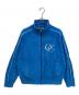 CRANK（クランク）の古着「LOGO TERRY ZIP UP トラックジャケット」｜スカイブルー
