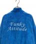 中古・古着 CRANK (クランク) LOGO TERRY ZIP UP トラックジャケット スカイブルー サイズ:表記無し：6000円