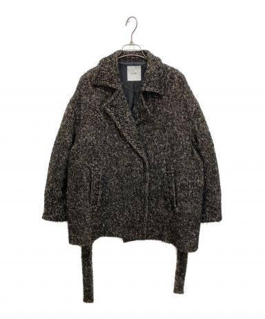 中古・古着通販】CLANE (クラネ) MIX LOOP TWEED BOX COAT ミックス