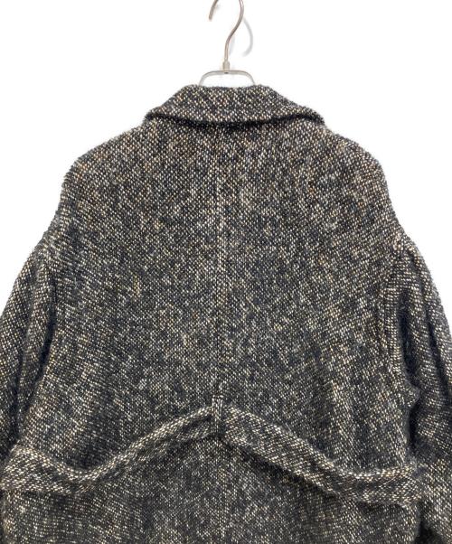 CLANE（クラネ）CLANE (クラネ) MIX LOOP TWEED BOX COAT ミックスループツイードボックスコート ブラウン サイズ:1の古着・服飾アイテム