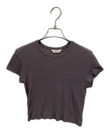TODAYFUL（トゥデイフル）の古着「Compact Sheer T-shirts/コンパクトシアーTシャツ」｜グレー