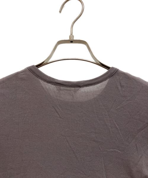 TODAYFUL（トゥデイフル）TODAYFUL (トゥデイフル) Compact Sheer T-shirts/コンパクトシアーTシャツ グレー サイズ:Fの古着・服飾アイテム