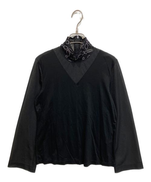 LOKITHO（ロキト）LOKITHO (ロキト) 別注レースハイネックトップス ブラック サイズ:2の古着・服飾アイテム