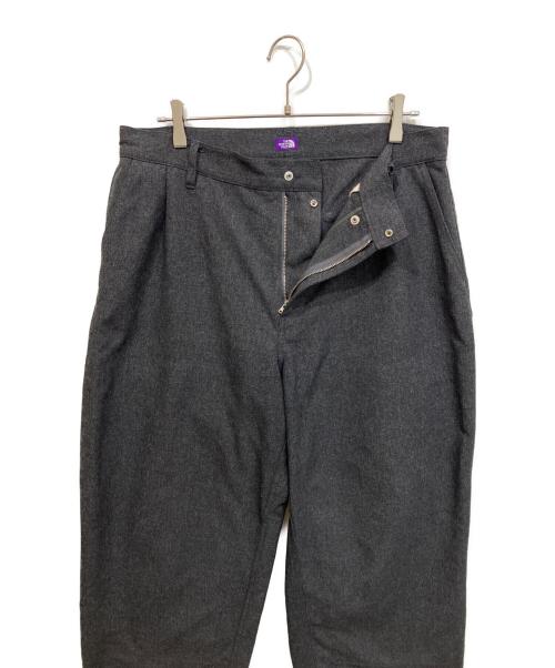 THE NORTHFACE PURPLELABEL（ザ・ノースフェイス パープルレーベル）THE NORTHFACE PURPLELABEL (ザ・ノースフェイス パープルレーベル) Canvas Field Tuck Pants グレー サイズ:34の古着・服飾アイテム