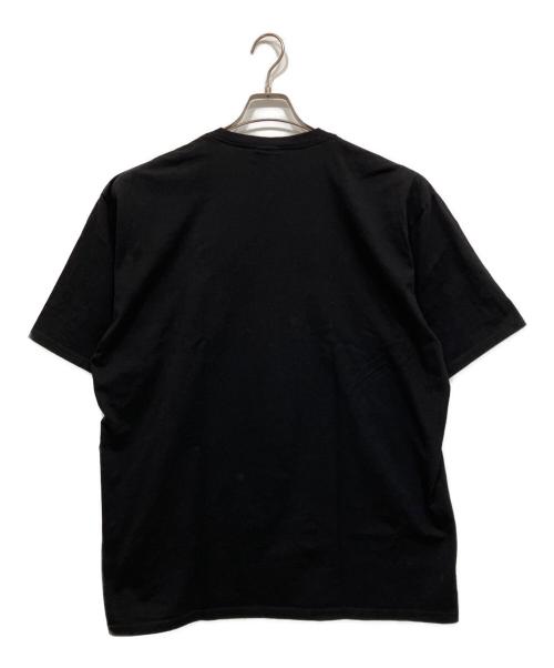 stussy（ステューシー）stussy (ステューシー) House Of Cards S/S Tee ブラック サイズ:XLの古着・服飾アイテム