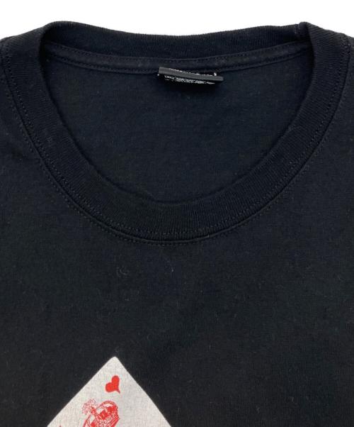 stussy（ステューシー）stussy (ステューシー) House Of Cards S/S Tee ブラック サイズ:XLの古着・服飾アイテム