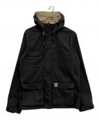 CarHarttカーハート）の古着「TERRY JACKET」｜ブラック