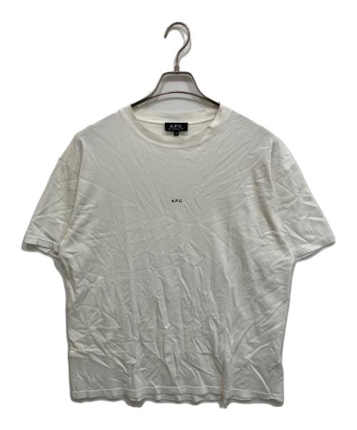 A.P.C.（アーペーセー）A.P.C. (アーペーセー) Tシャツ ホワイト サイズ:Mの古着・服飾アイテム