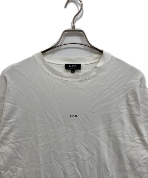 A.P.C.（アーペーセー）A.P.C. (アーペーセー) Tシャツ ホワイト サイズ:Mの古着・服飾アイテム