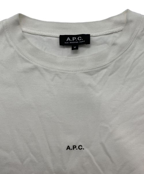 A.P.C.（アーペーセー）A.P.C. (アーペーセー) Tシャツ ホワイト サイズ:Mの古着・服飾アイテム
