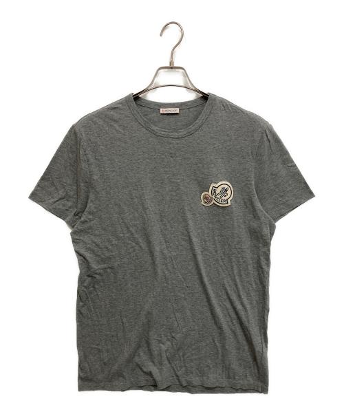 MONCLER（モンクレール）MONCLER (モンクレール) MAGLIA T-SHIRT グレー サイズ:Lの古着・服飾アイテム