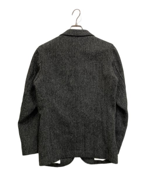 BEAMS PLUS（ビームスプラス）BEAMS PLUS (ビームスプラス) Harris Tweed (ハリスツイード) テーラードジャケット グレー サイズ:Mの古着・服飾アイテム
