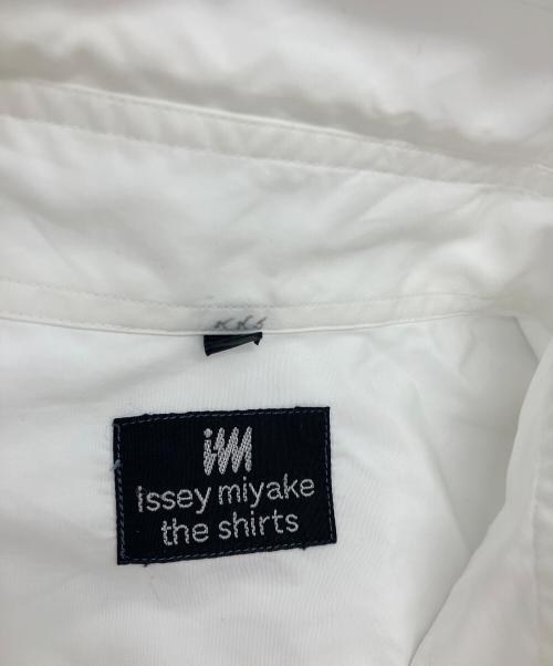 IM ISSEY MIYAKE（アイエムイッセイミヤケ）im ISSEY MIYAKE (アイエムイッセイミヤケ) the shirts ドレスシャツ ホワイト サイズ:Mの古着・服飾アイテム