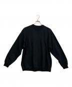 The Ennoy Professionalザ エンノイ プロフェッショナル）の古着「ロングスリーブカットソー」｜ブラック