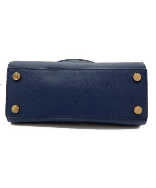 MICHAEL KORS（マイケルコース）MICHAEL KORS (マイケルコース) SELMA 2WAYバッグ ネイビーの古着・服飾アイテム