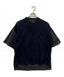 N.HOOLYWOOD（エヌ ハリウッド）の古着「ドッキングTシャツ」｜ブラック