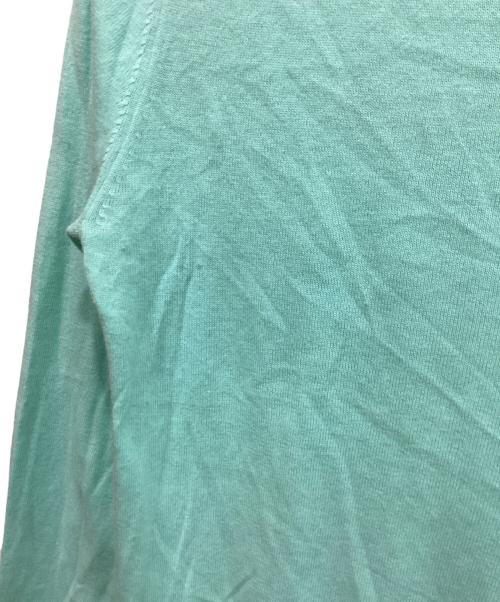 POLO RALPH LAUREN（ポロ・ラルフローレン）POLO RALPH LAUREN (ポロ・ラルフローレン) コットンカシミヤ ニット グリーン サイズ:Lの古着・服飾アイテム