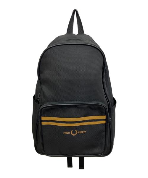 FRED PERRY（フレッドペリー）FRED PERRY (フレッドペリー) バックパック ブラックの古着・服飾アイテム