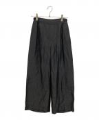 MAISON SPECIALメゾンスペシャル）の古着「Linen Chambray Easy Pants」｜グレー