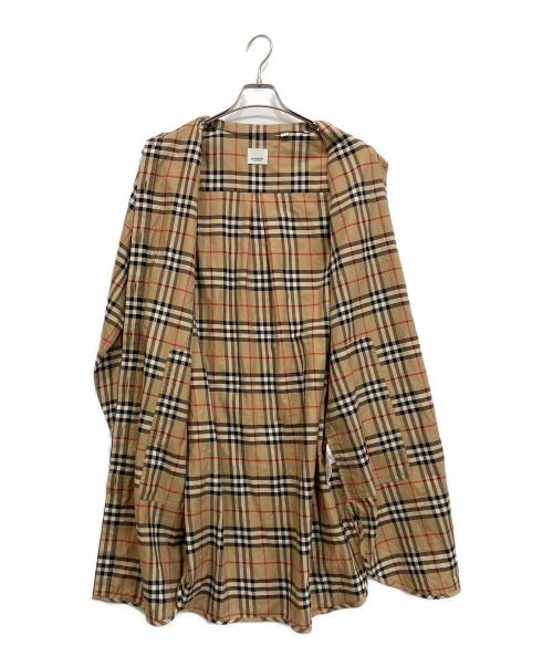 BURBERRY（バーバリー）BURBERRY (バーバリー) ノバチェックワンピース ブラウン サイズ:42の古着・服飾アイテム