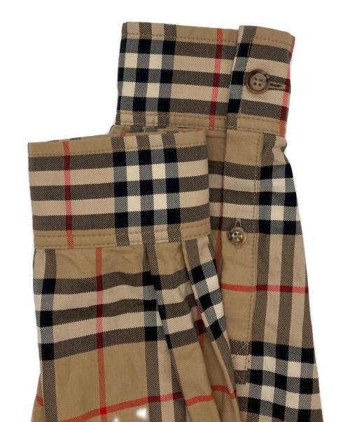 BURBERRY（バーバリー）BURBERRY (バーバリー) ノバチェックワンピース ブラウン サイズ:42の古着・服飾アイテム