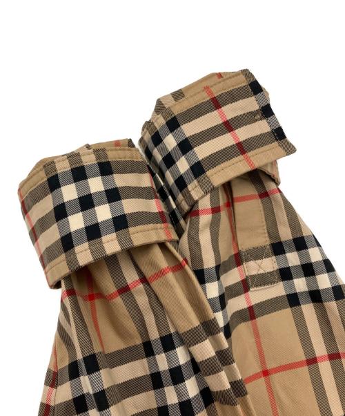 BURBERRY（バーバリー）BURBERRY (バーバリー) ノバチェックワンピース ブラウン サイズ:42の古着・服飾アイテム