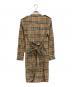BURBERRY (バーバリー) ノバチェックワンピース ブラウン サイズ:42：35000円