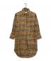 BURBERRY（バーバリー）の古着「ノヴァチェックシャツワンピース」｜ブラウン