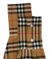 中古・古着 BURBERRY (バーバリー) ノヴァチェックシャツワンピース ブラウン サイズ:36：45000円