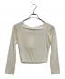 AND MARY (アンドマリー) Mary sheer logo tops アイボリー サイズ:free：7000円