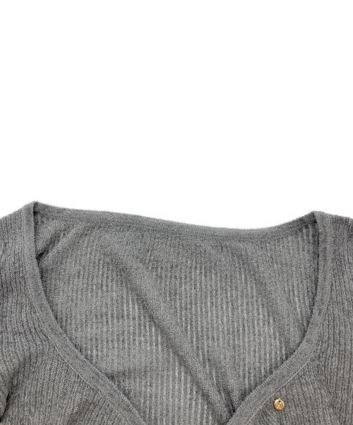 AND MARY（アンドマリー）AND MARY (アンドマリー) Emma knit flare cardigan set グレー サイズ:freeの古着・服飾アイテム