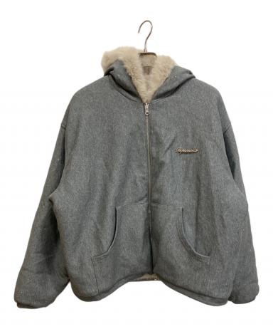 中古・古着通販】ANDWANG (アンドワン) Kirakira 2way fur zip up
