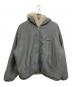 ANDWANG（アンドワン）の古着「Kirakira 2way fur zip up」｜グレー