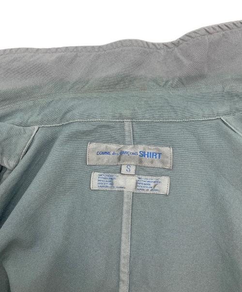 COMME des GARCONS SHIRT（コムデギャルソンシャツ）COMME des GARCONS SHIRT (コムデギャルソンシャツ) 切替ジャケット グレー サイズ:Sの古着・服飾アイテム