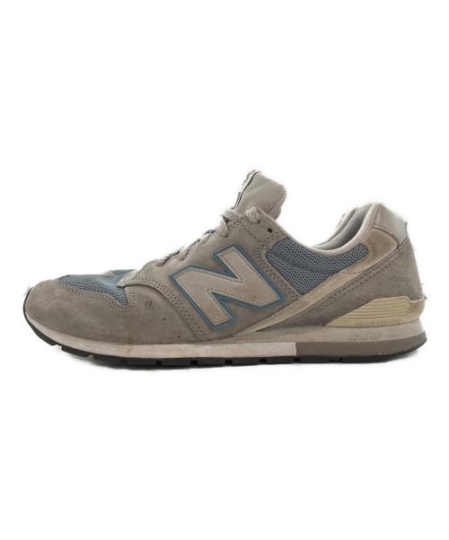NEW BALANCE（ニューバランス）NEW BALANCE (ニューバランス) スニーカー グレー×ブルー サイズ:26.5の古着・服飾アイテム