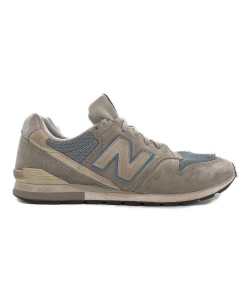 NEW BALANCE（ニューバランス）NEW BALANCE (ニューバランス) スニーカー グレー×ブルー サイズ:26.5の古着・服飾アイテム