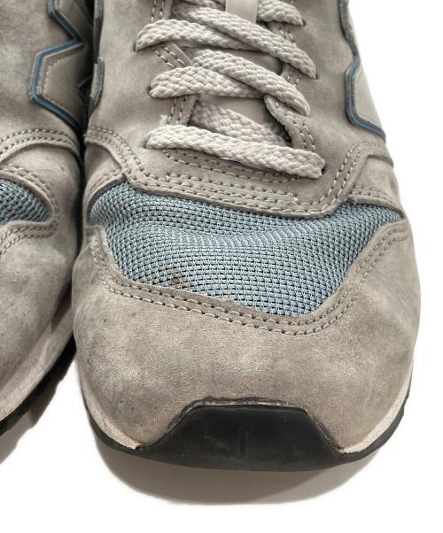 NEW BALANCE（ニューバランス）NEW BALANCE (ニューバランス) スニーカー グレー×ブルー サイズ:26.5の古着・服飾アイテム